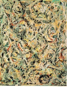  Jackson Pintura al %C3%B3leo - Ojos en el calor Jackson Pollock